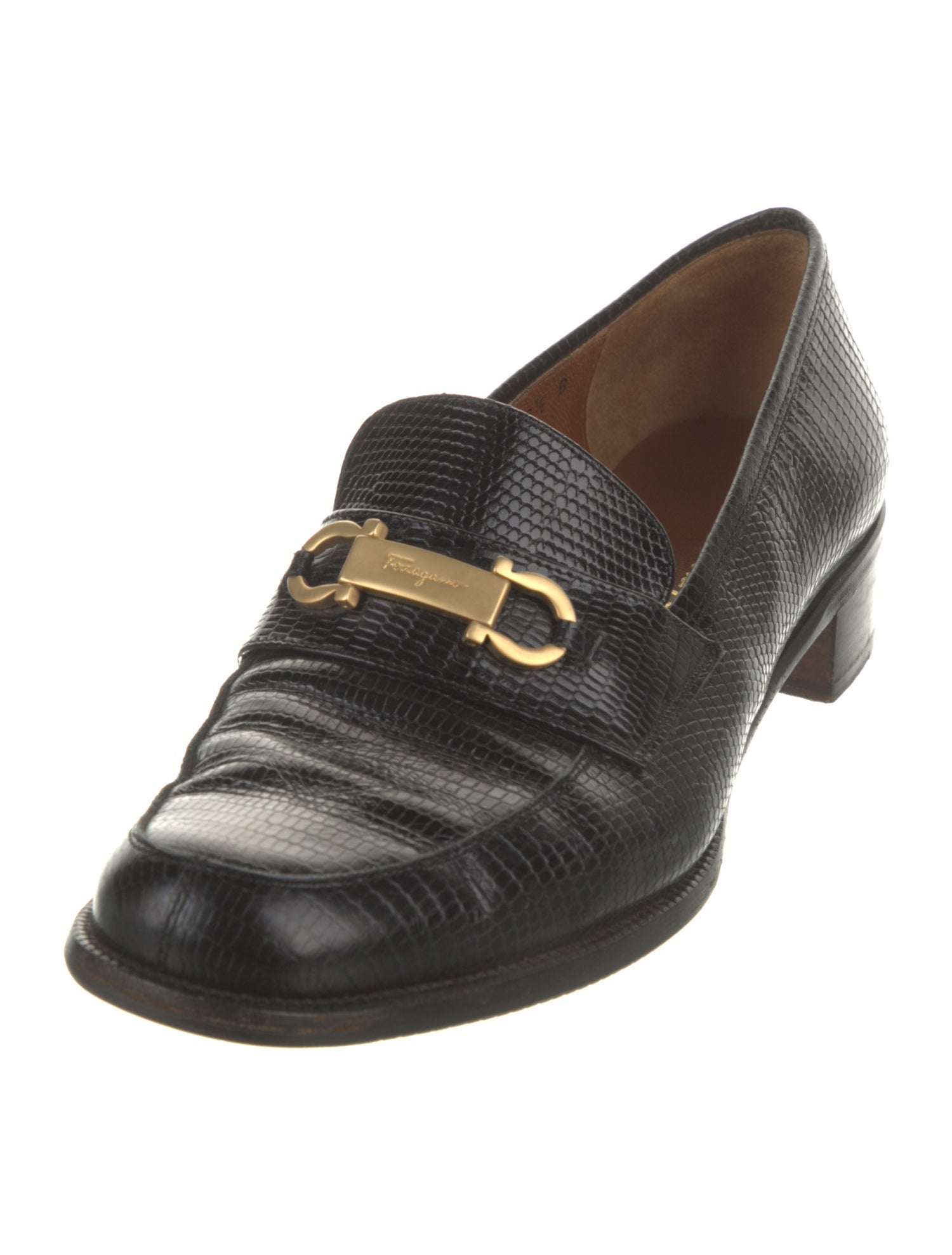 Salvatore Ferragamo Leather Loafers