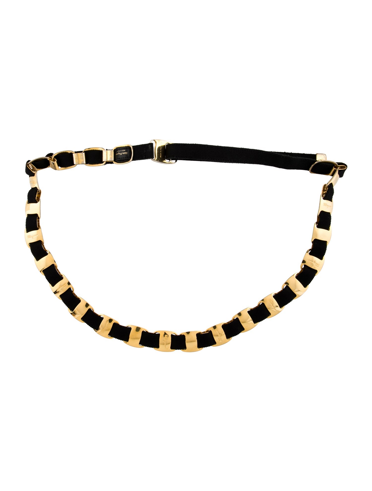 Salvatore Ferragamo Vintage Skinny Waist Belt