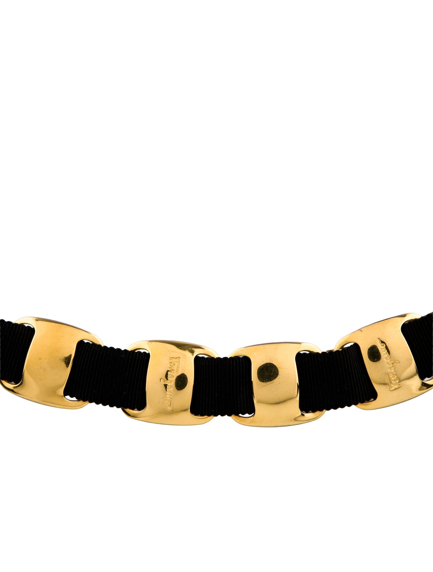 Salvatore Ferragamo Vintage Skinny Waist Belt