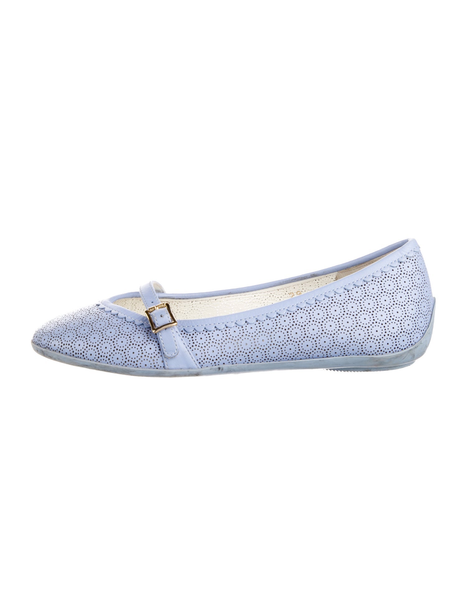 Salvatore Ferragamo Leather Ballet Flats