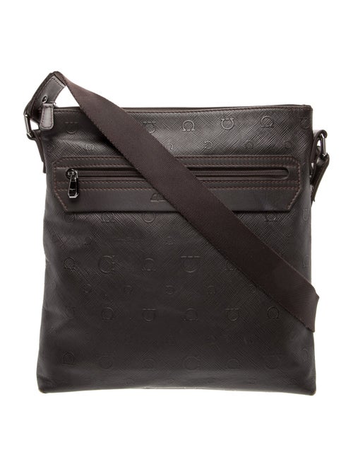 Salvatore Ferragamo Saffiano Leather Messenger Bag