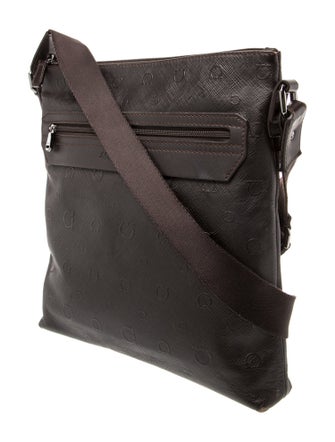 Salvatore Ferragamo Saffiano Leather Messenger Bag