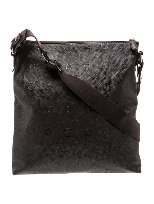 Salvatore Ferragamo Saffiano Leather Messenger Bag