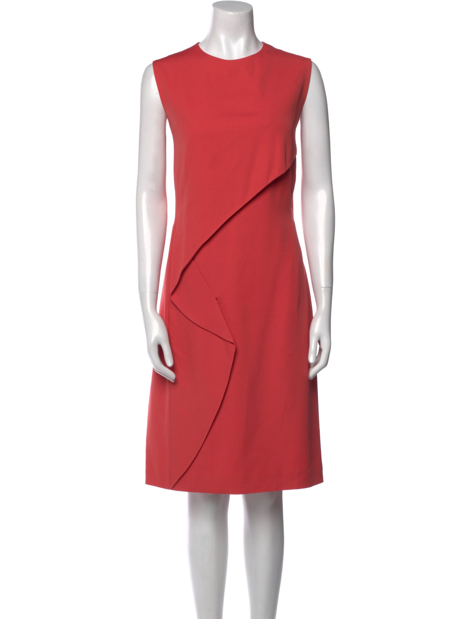 Salvatore Ferragamo Silk Midi Length Dress
