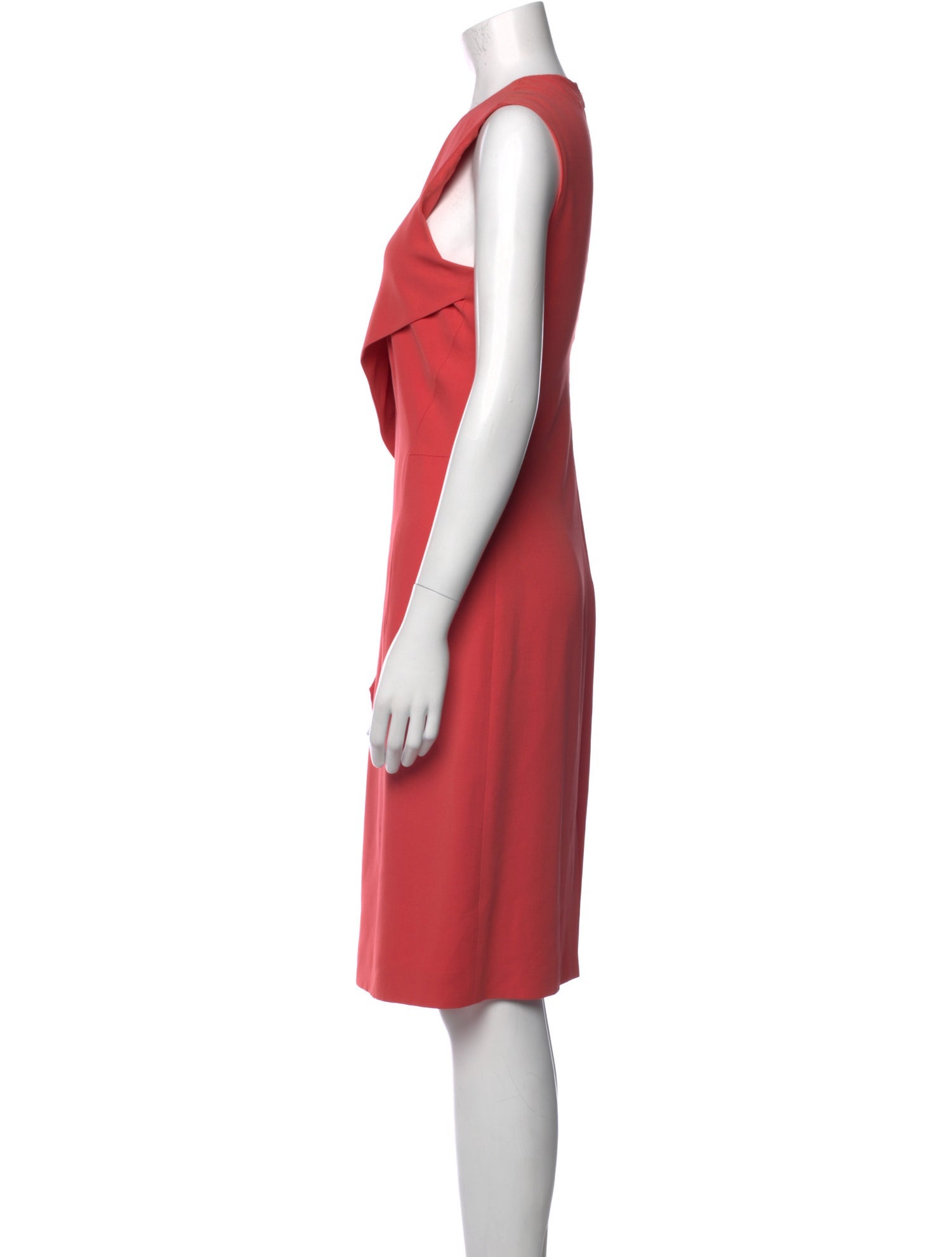 Salvatore Ferragamo Silk Midi Length Dress