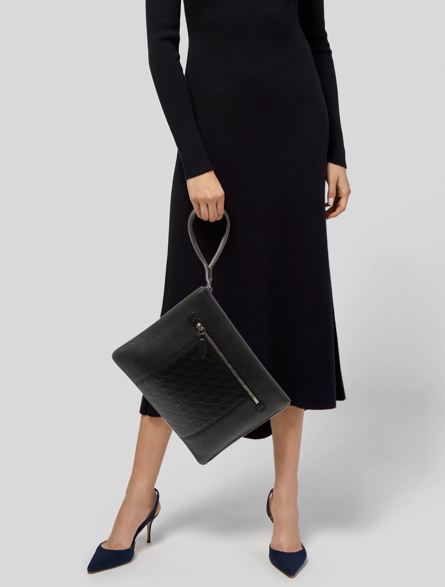 Salvatore Ferragamo Gancio Clutch