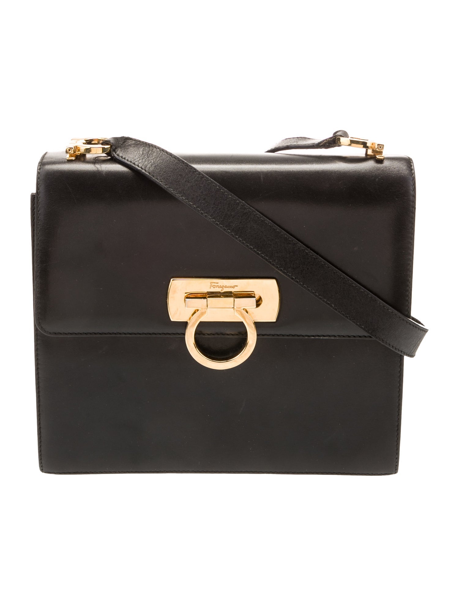 Salvatore Ferragamo Gancio Shoulder Bag