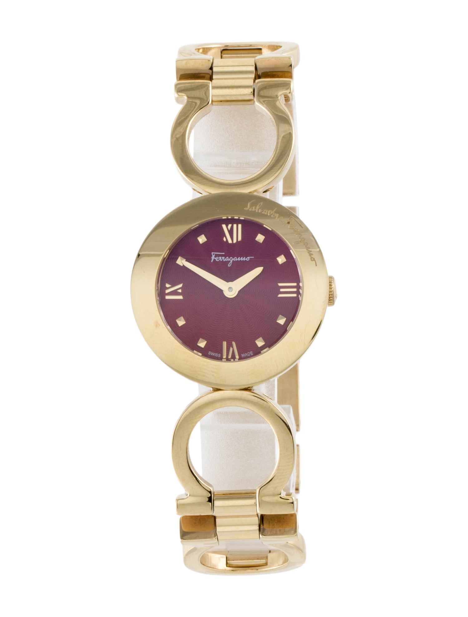 Salvatore Ferragamo Gancino Bracelet Watch