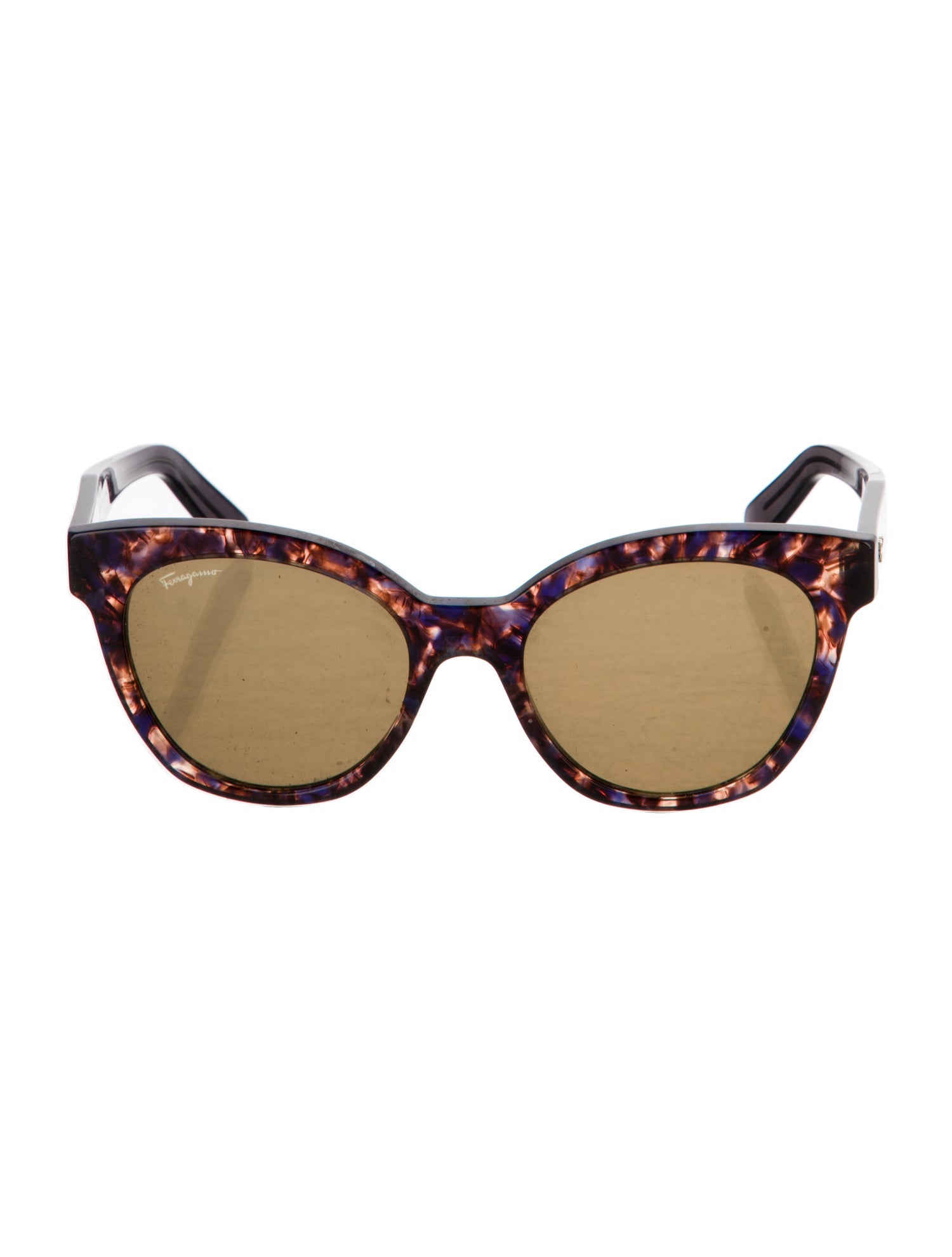 Salvatore Ferragamo Cat-Eye Tinted Sunglasses