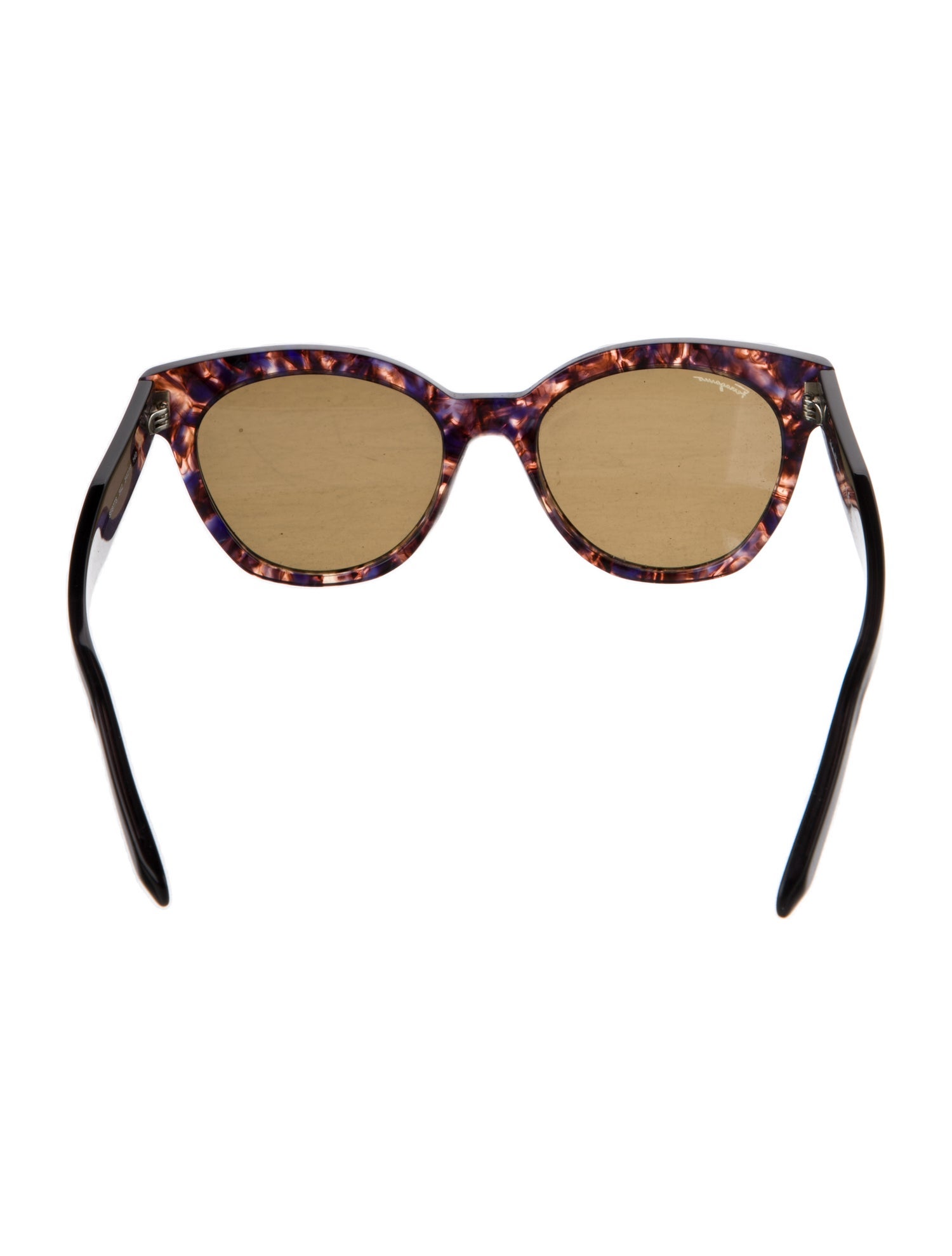 Salvatore Ferragamo Cat-Eye Tinted Sunglasses