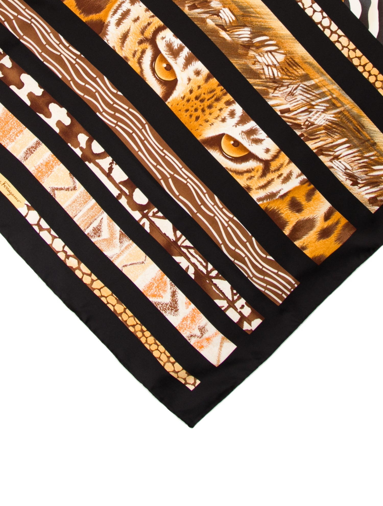 Salvatore Ferragamo Silk Printed Scarf