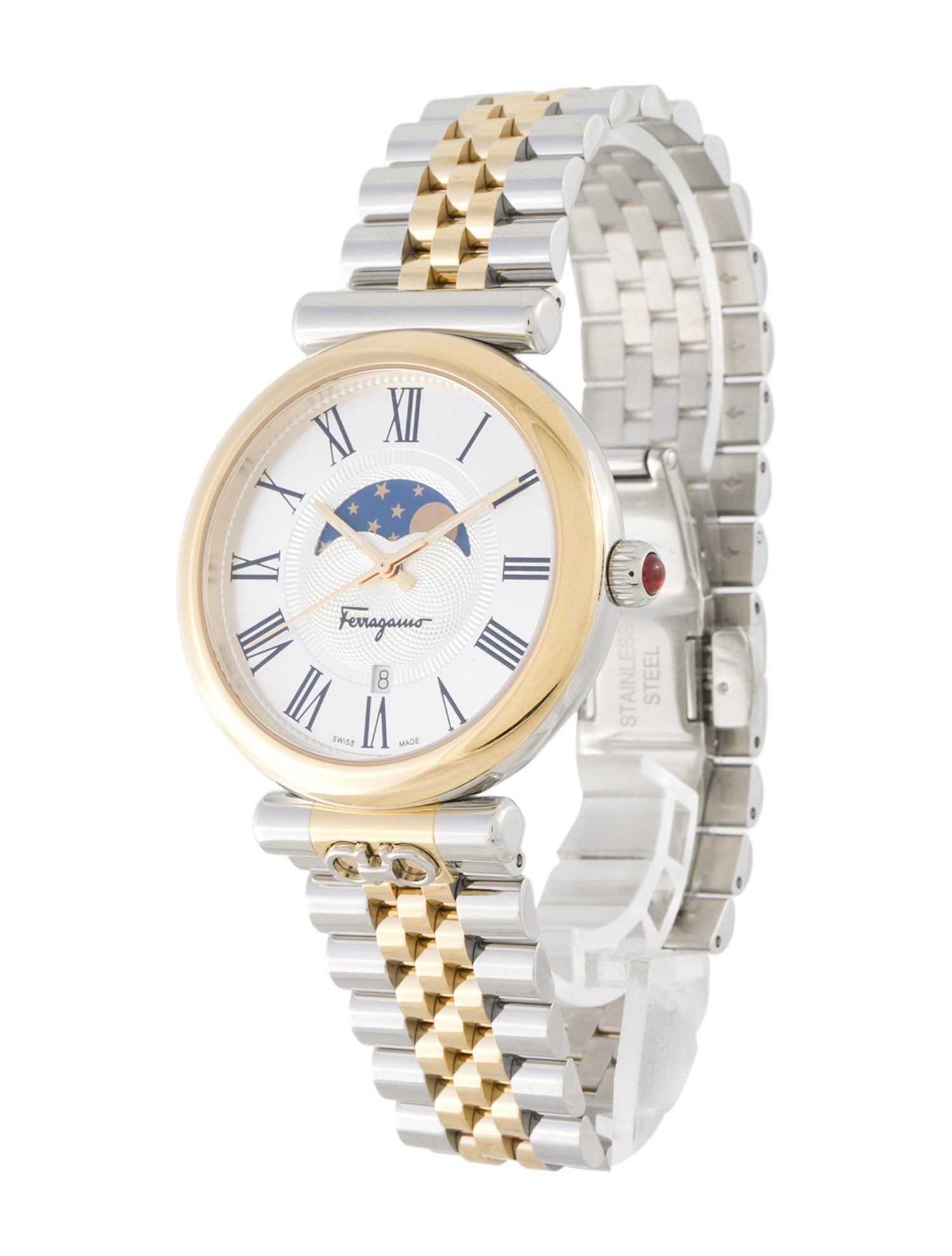 Salvatore Ferragamo Ora Moonphase Watch