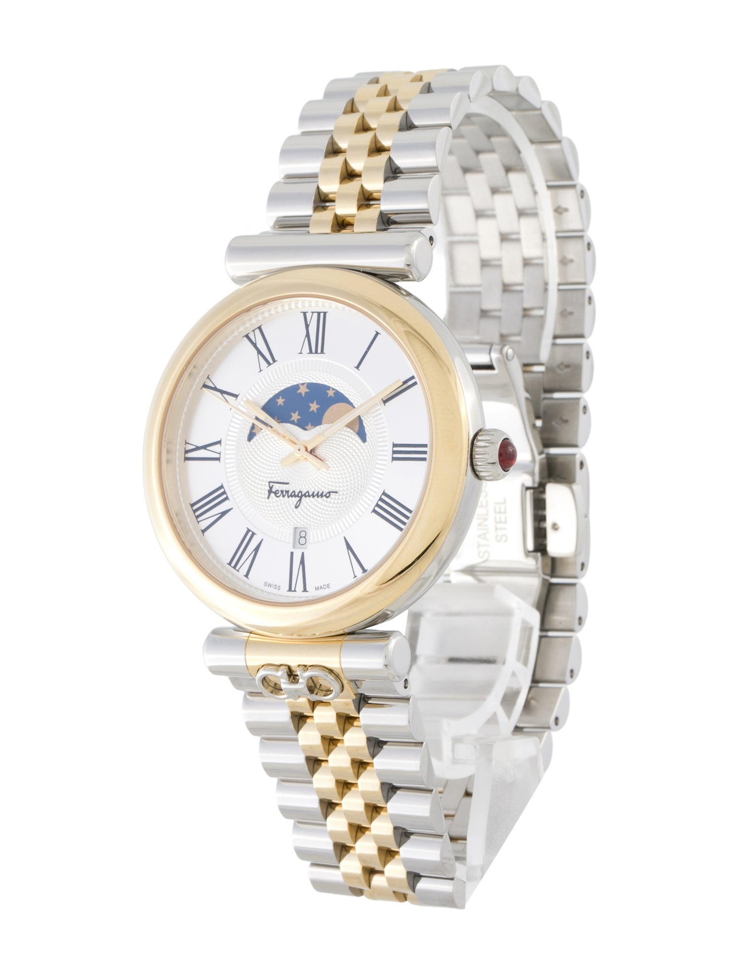 Salvatore Ferragamo Ora Moonphase Watch