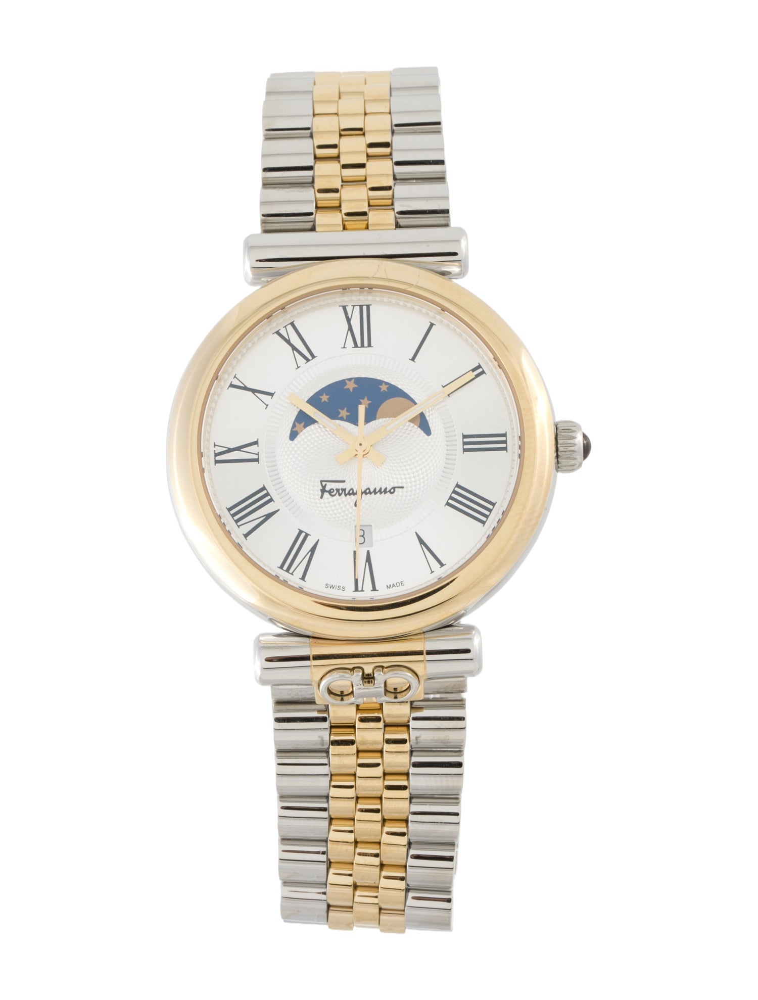Salvatore Ferragamo Ora Moonphase Watch