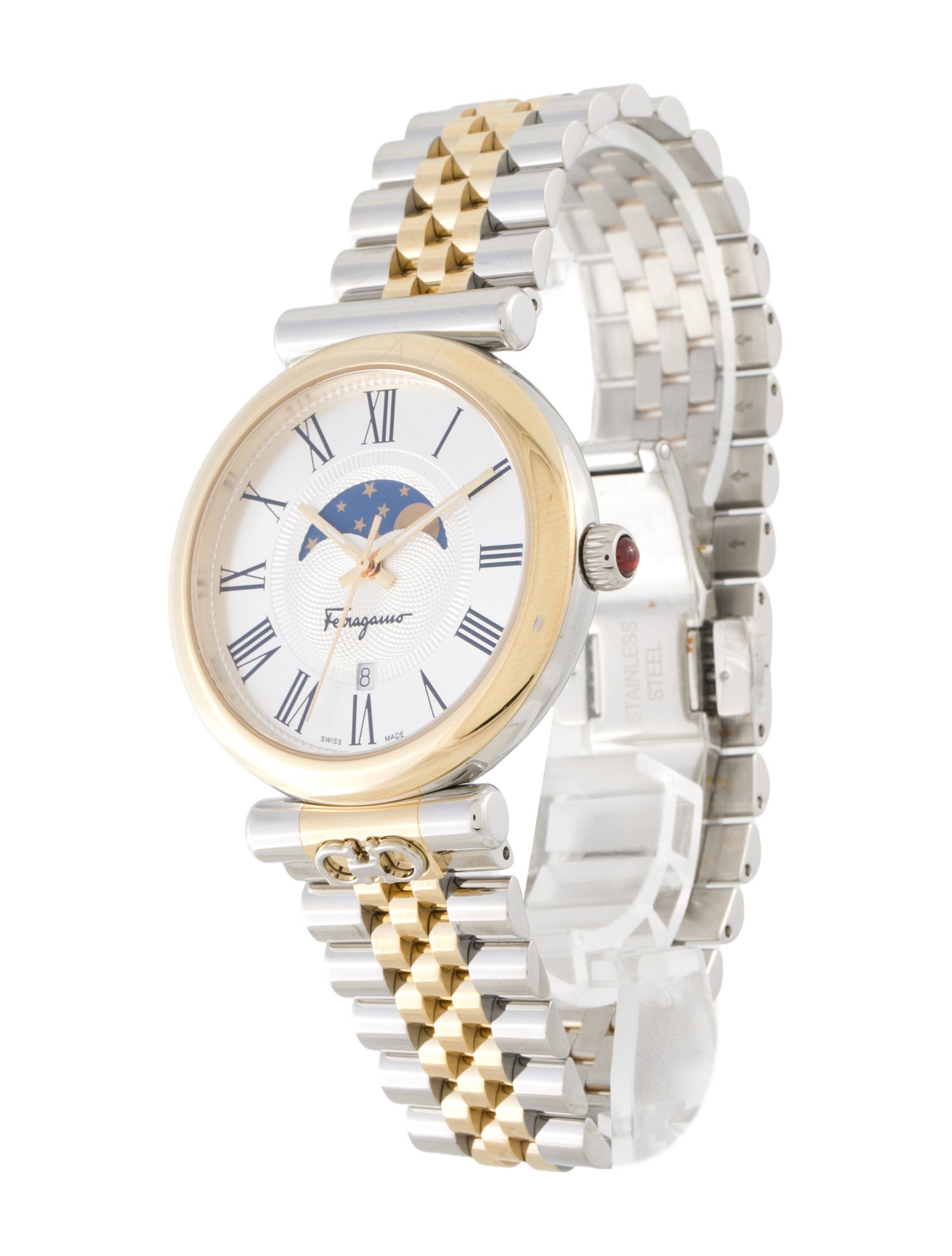 Salvatore Ferragamo Ora Moonphase Watch