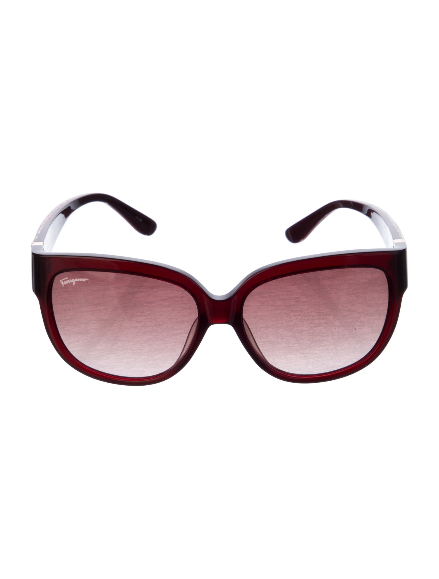 Salvatore Ferragamo Oversize Gradient Sunglasses