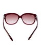 Salvatore Ferragamo Oversize Gradient Sunglasses