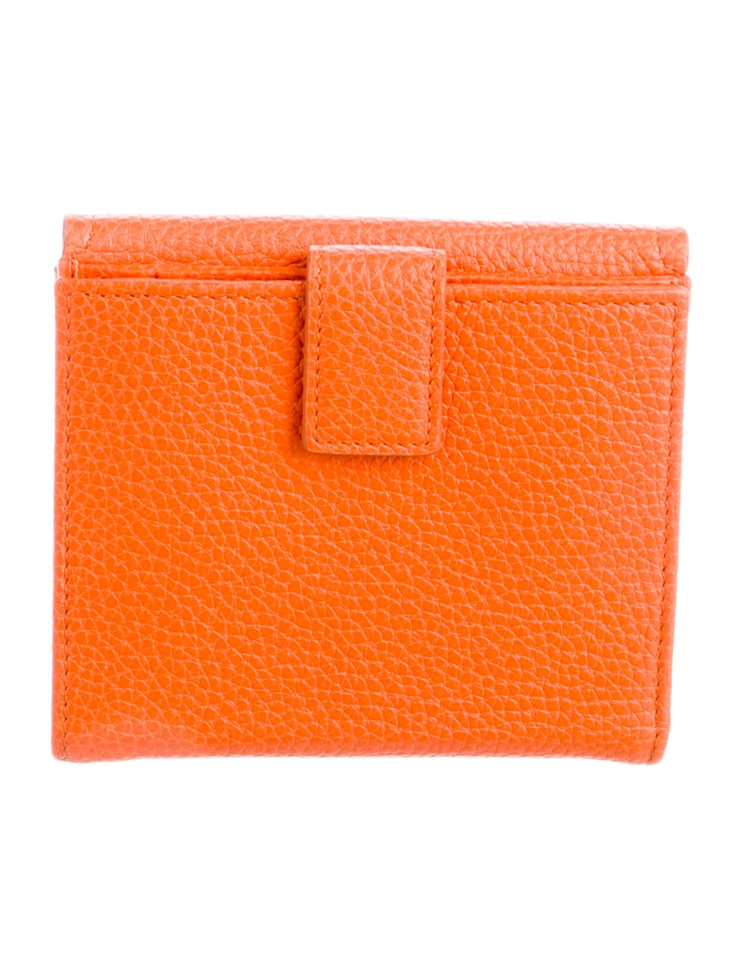 Salvatore Ferragamo Leather Compact Wallet