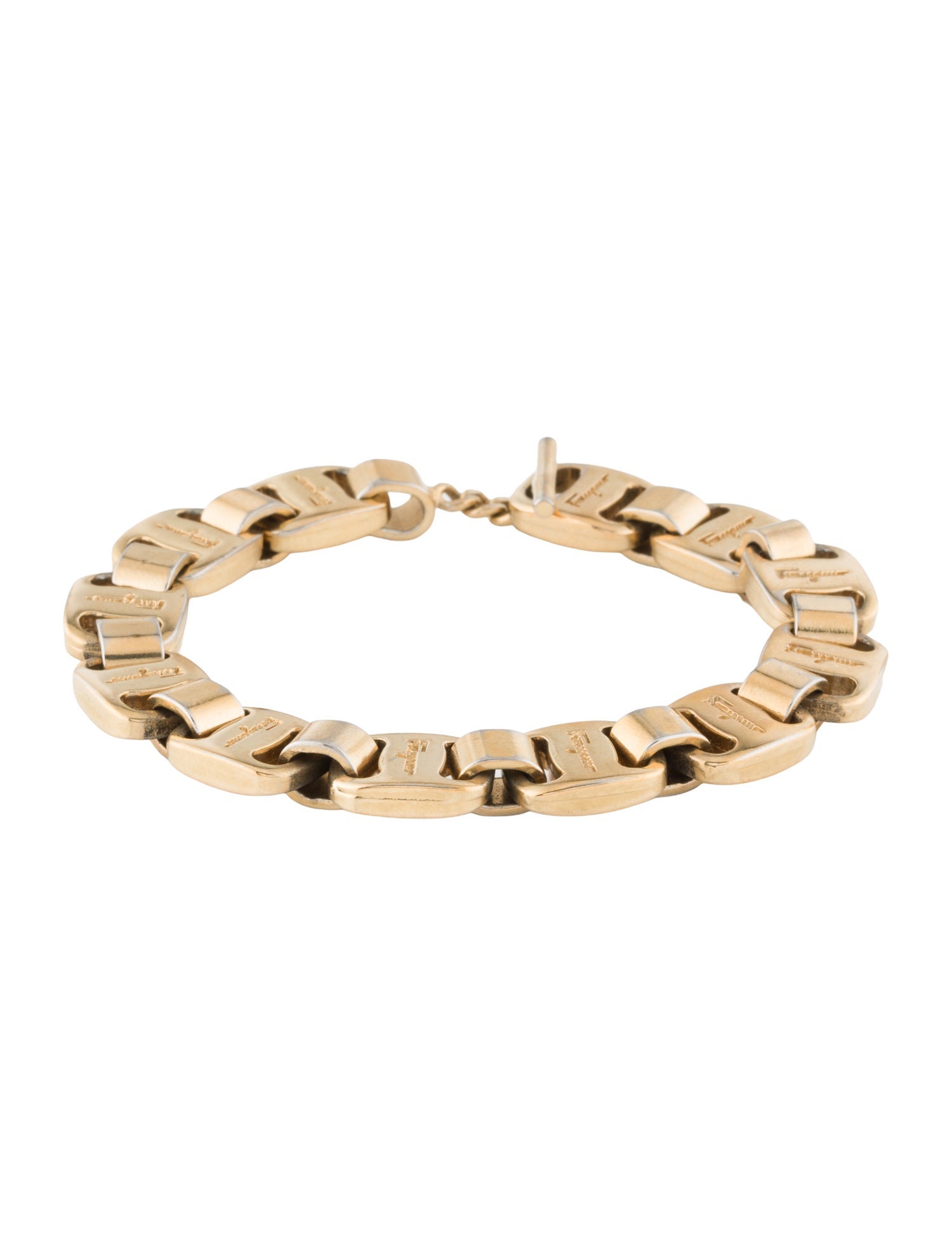 Salvatore Ferragamo Gancini Link Bracelet