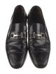 Salvatore Ferragamo Leather Lasercut Accents Monk Straps