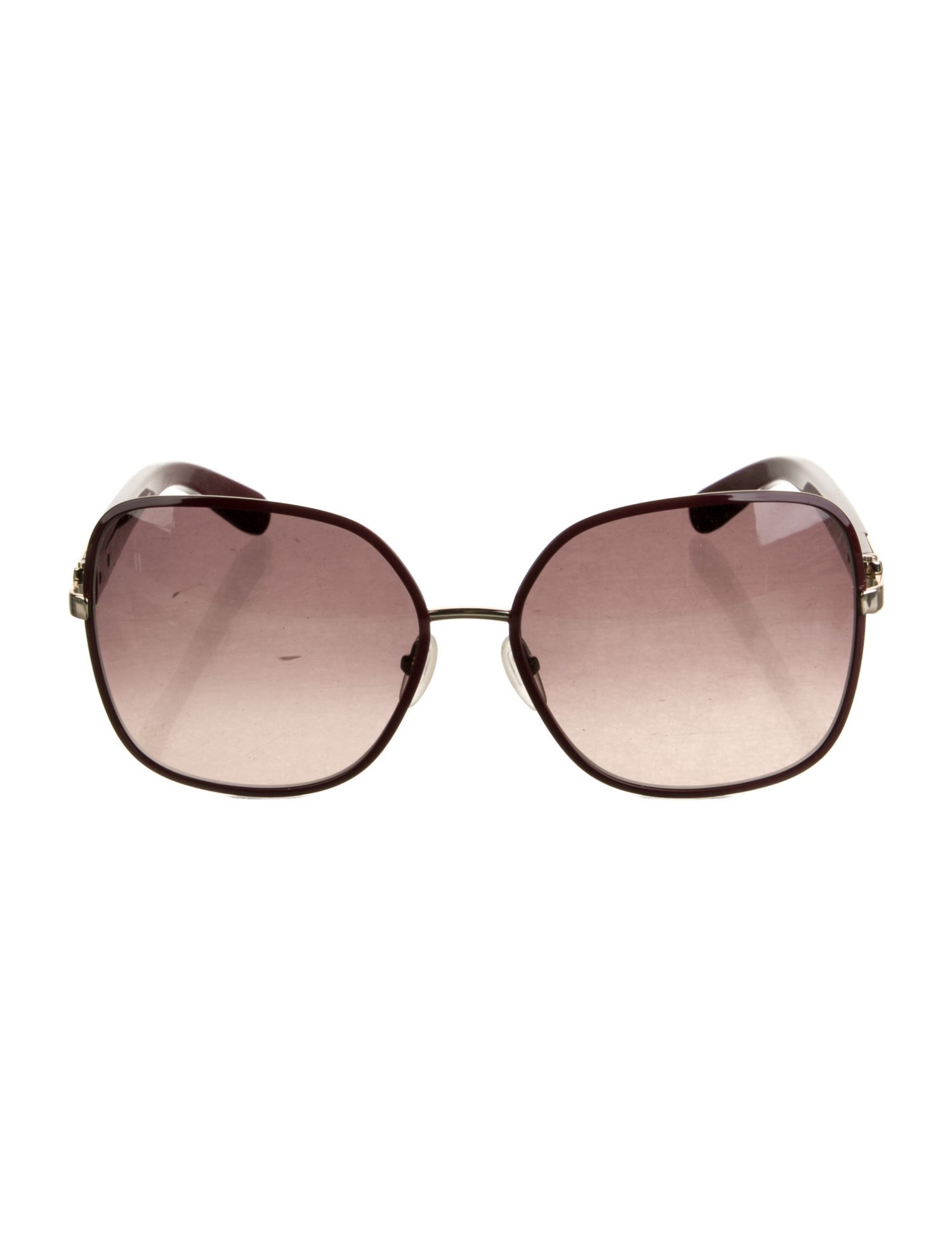 Salvatore Ferragamo Oversize Gradient Sunglasses