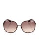 Salvatore Ferragamo Oversize Gradient Sunglasses