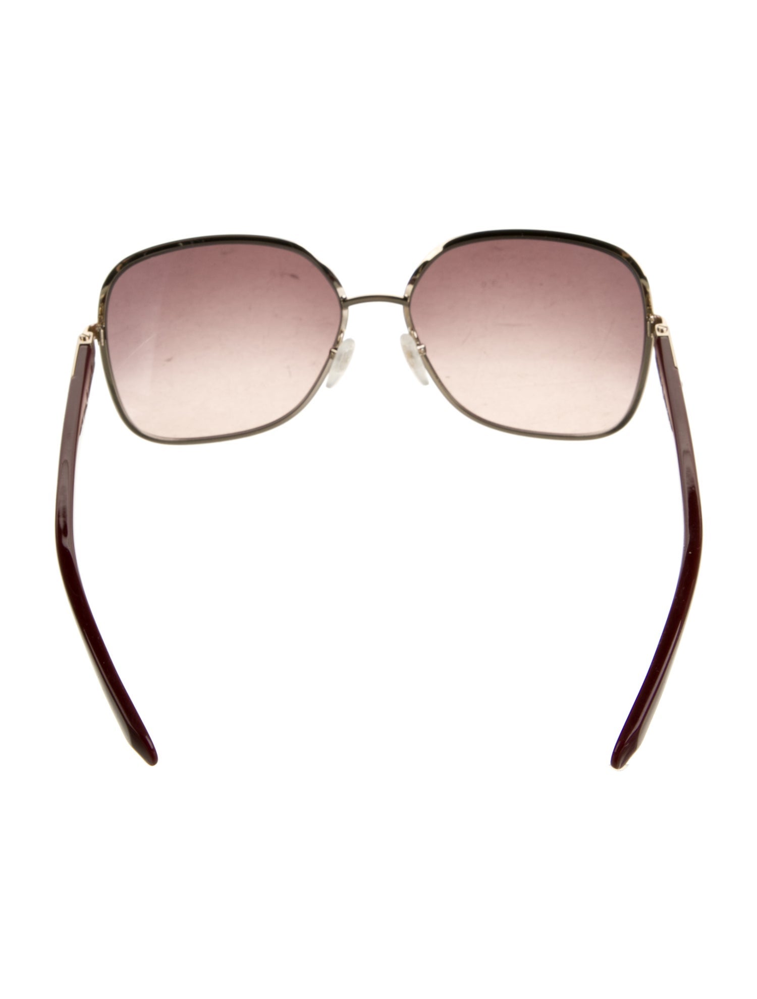 Salvatore Ferragamo Oversize Gradient Sunglasses