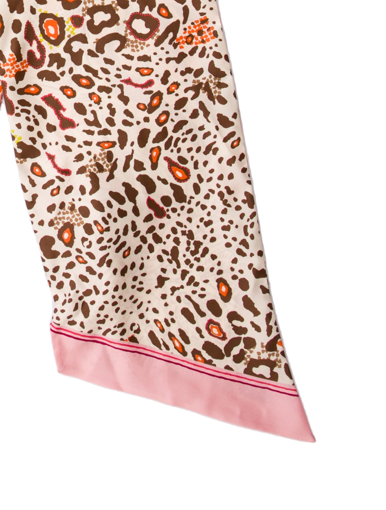 Salvatore Ferragamo Silk Animal Print Scarf w/ Tags