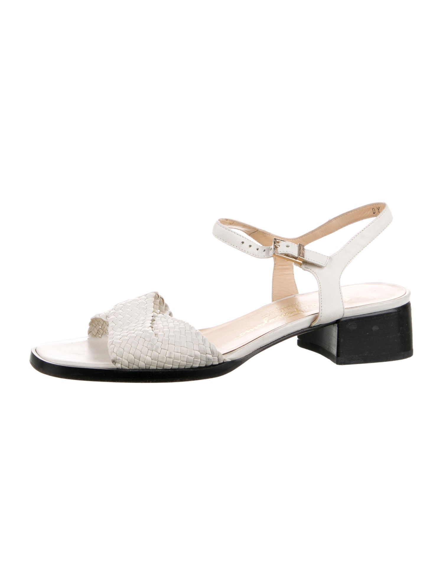 Salvatore Ferragamo Leather Animal Print Sandals