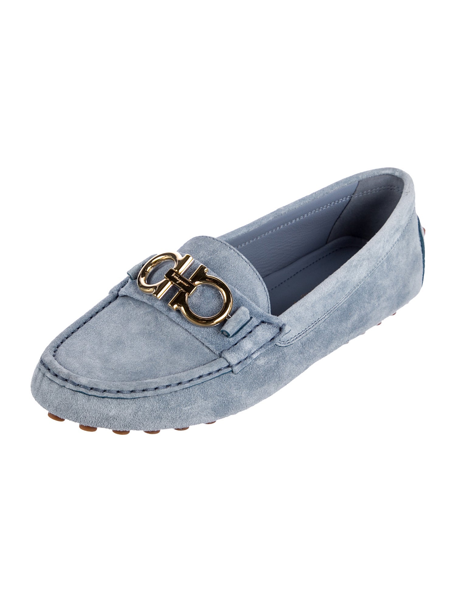 Salvatore Ferragamo Suede Loafers