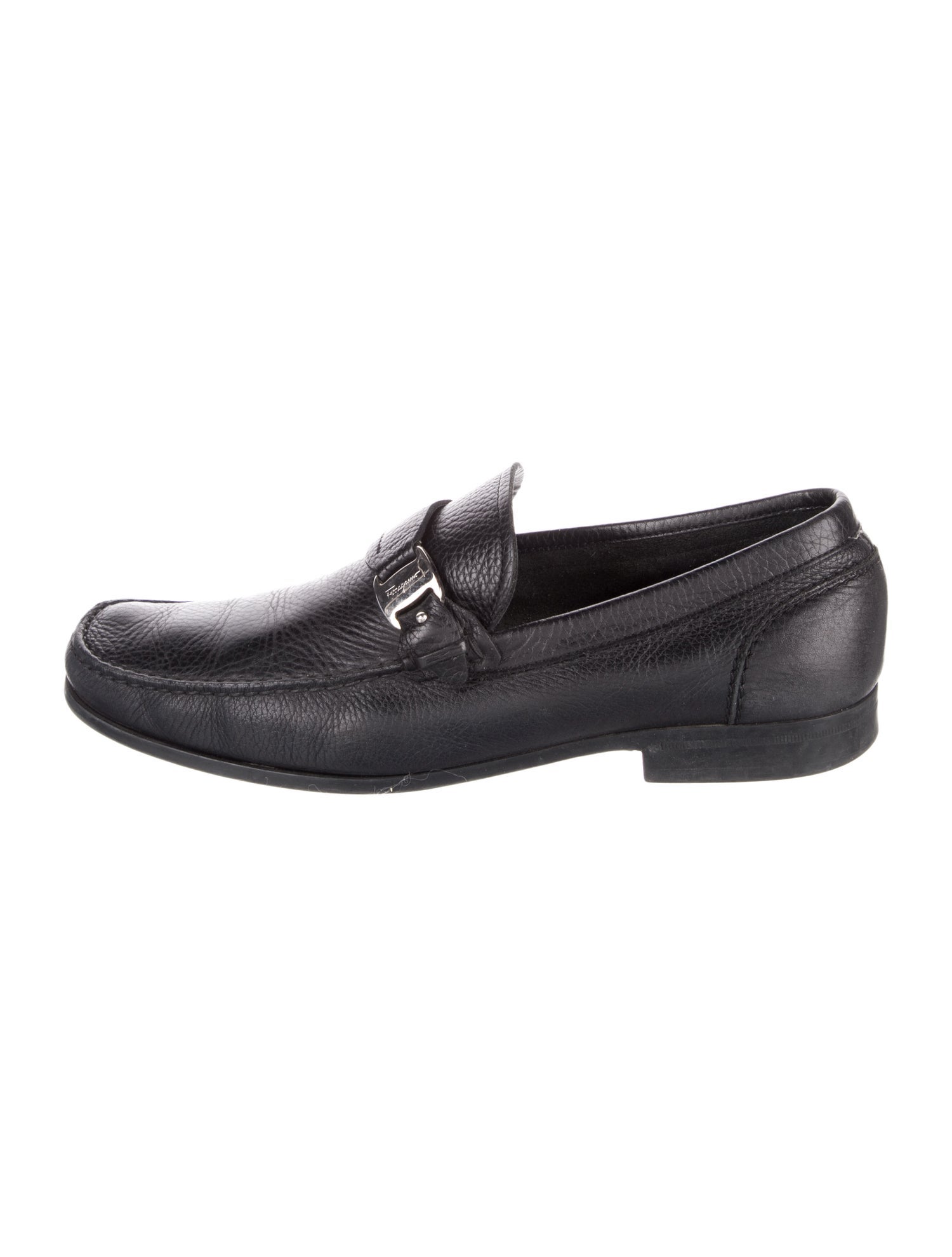 Salvatore Ferragamo Leather Dress Loafers