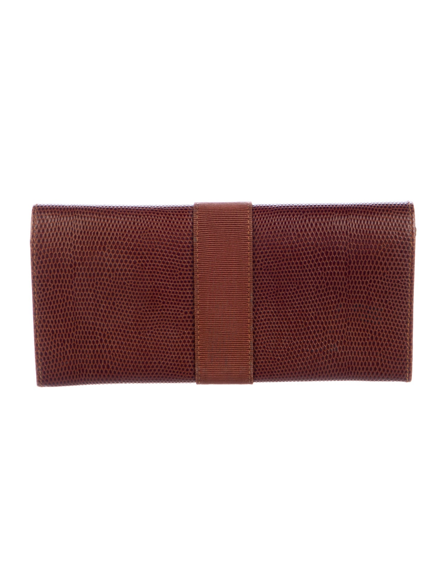 Salvatore Ferragamo Embossed Leather Wallet