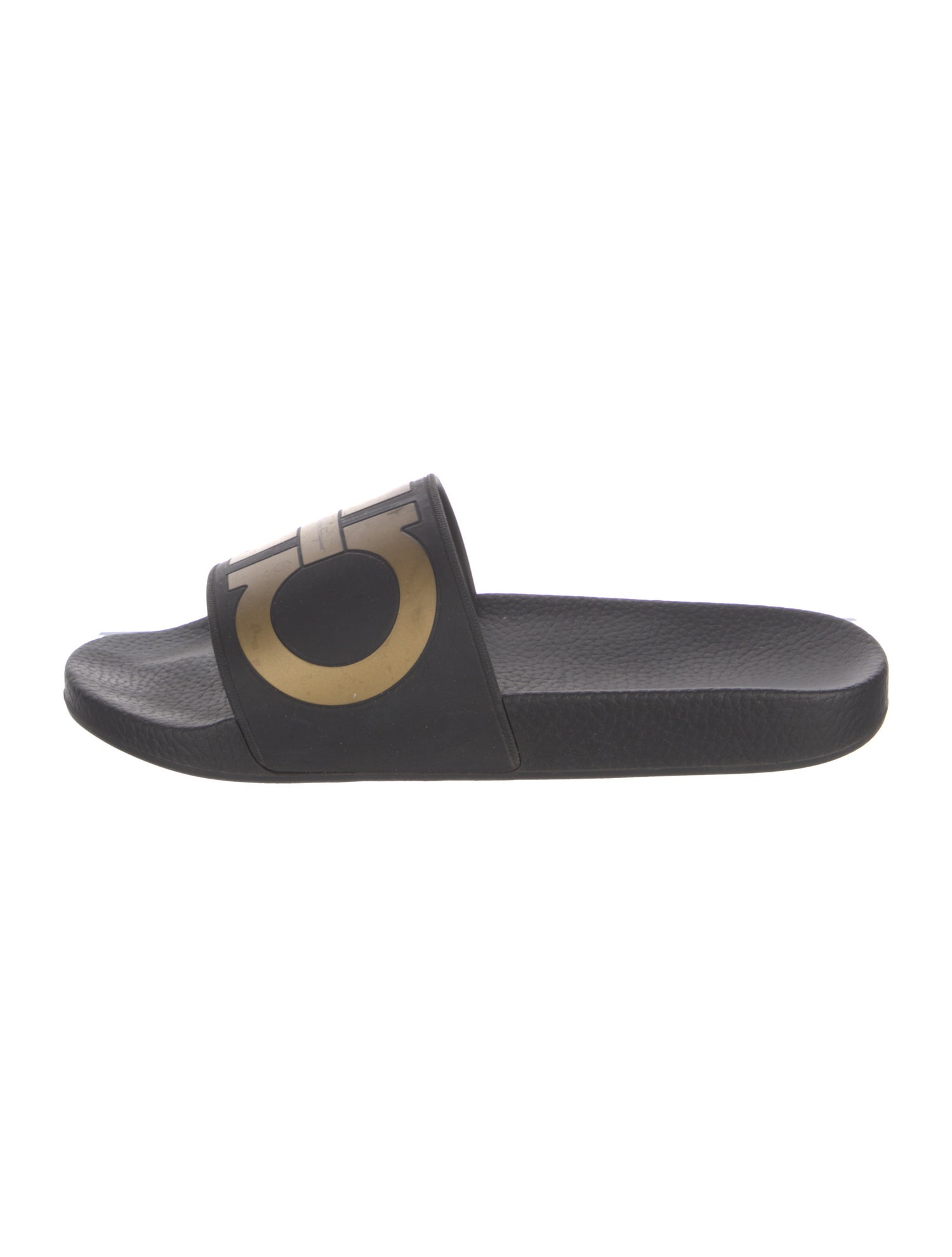 Salvatore Ferragamo Rubber Printed Slides