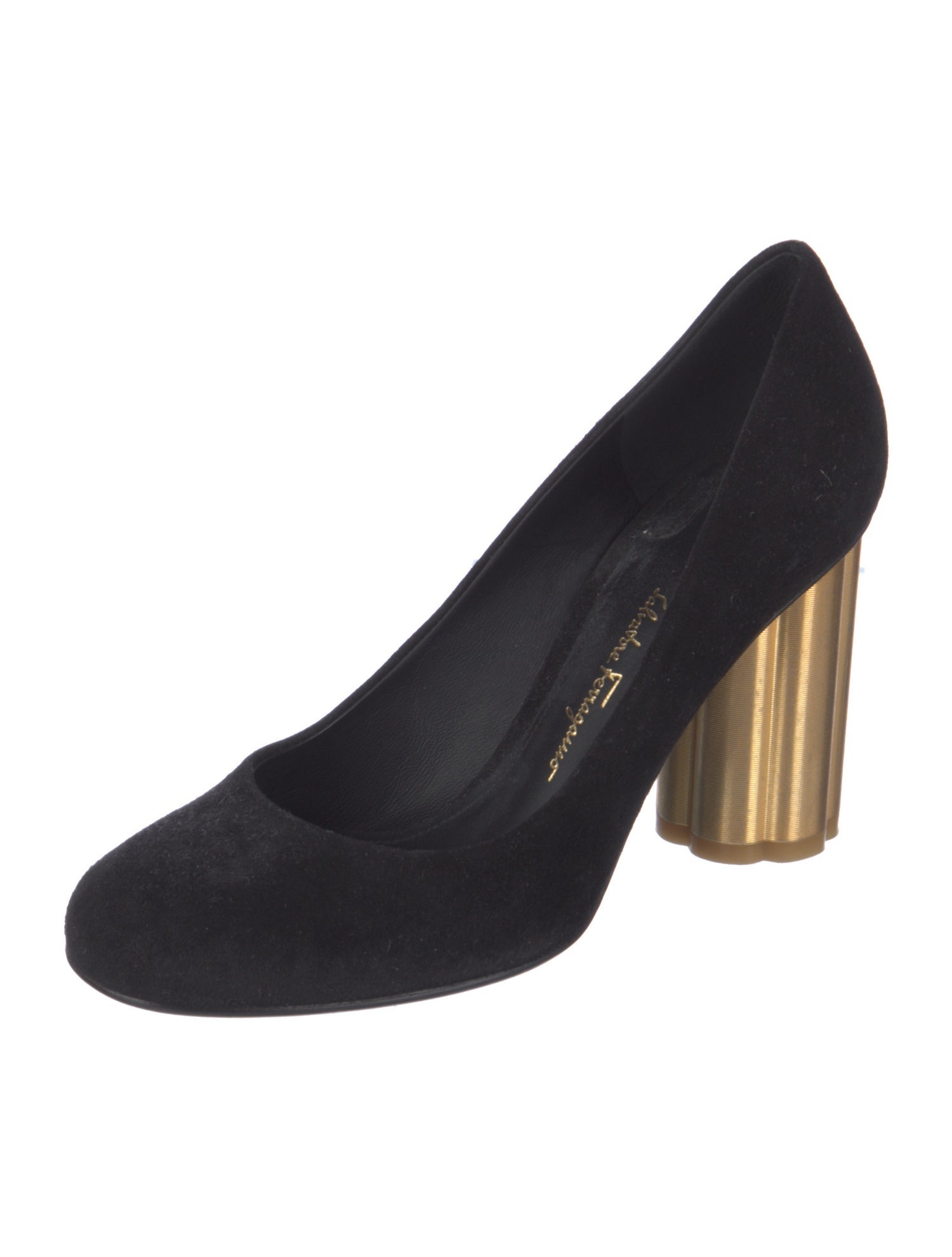 Salvatore Ferragamo Suede Pumps