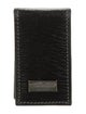 Salvatore Ferragamo Solid Leather Money Clip