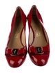 Salvatore Ferragamo Vara Bow Accent Patent Leather Pumps