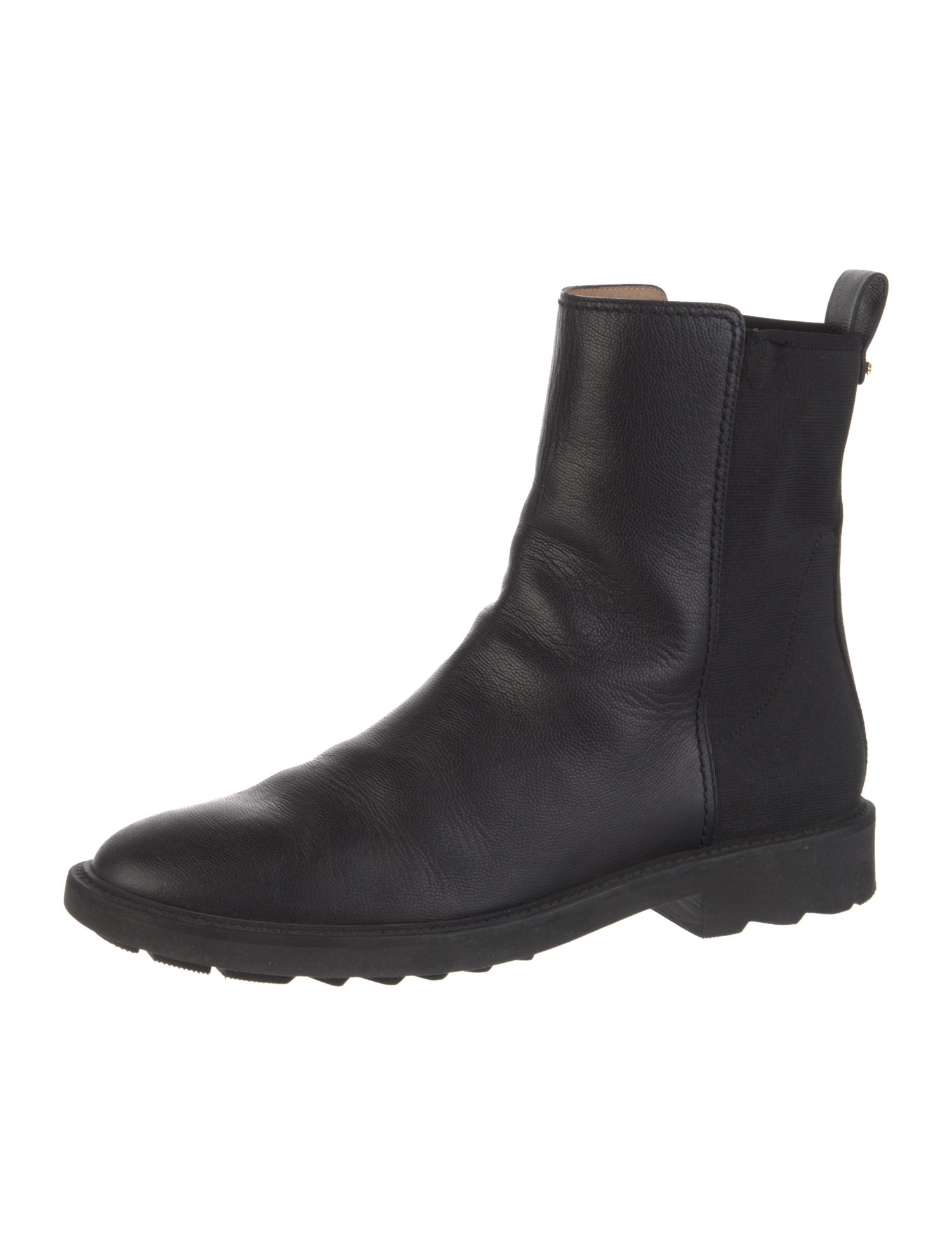 Salvatore Ferragamo Leather Chelsea Boots