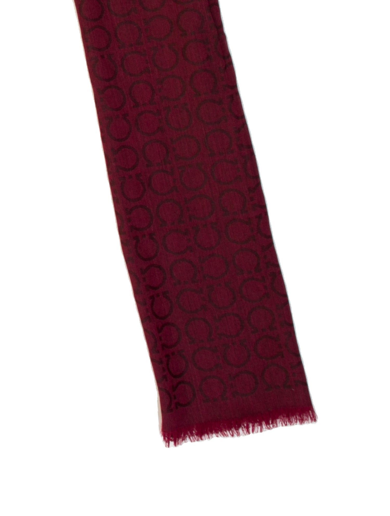 Salvatore Ferragamo Wool Printed Scarf