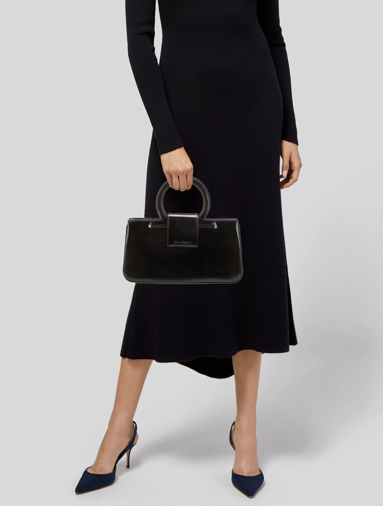 Salvatore Ferragamo Signature Top Handle Bag