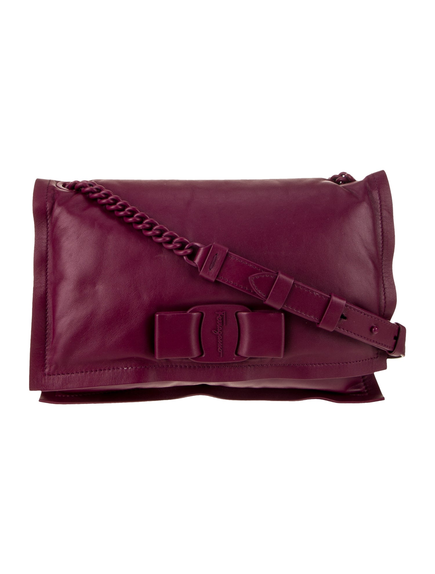Salvatore Ferragamo Leather Shoulder Bag