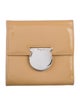 Salvatore Ferragamo Patent Leather Compact Wallet