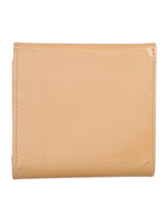 Salvatore Ferragamo Patent Leather Compact Wallet