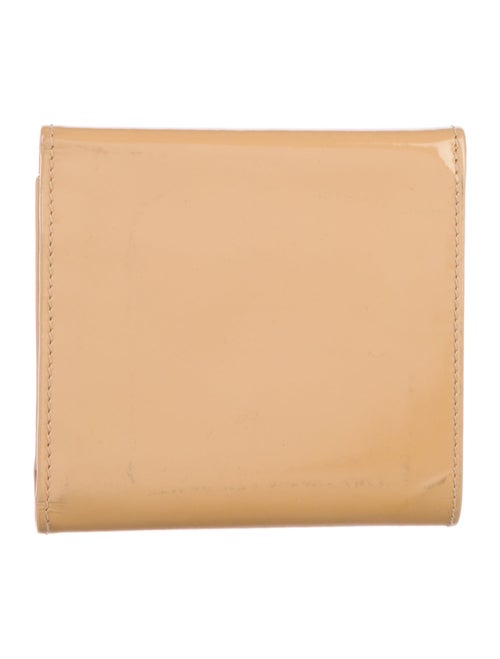 Salvatore Ferragamo Patent Leather Compact Wallet