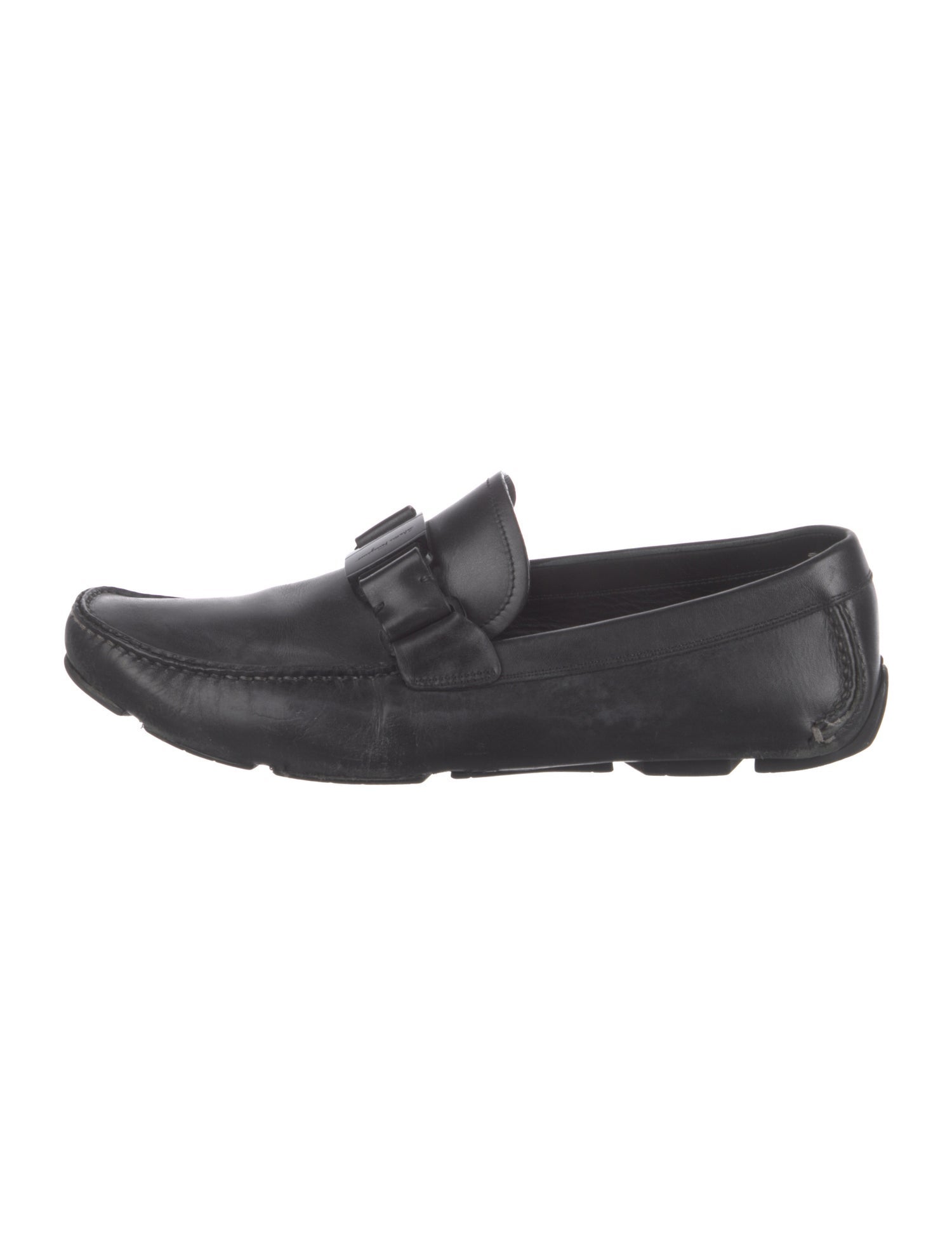 Salvatore Ferragamo Leather Moccasins