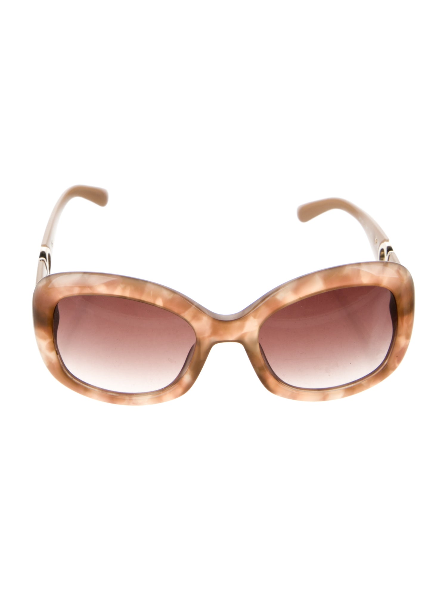 Salvatore Ferragamo Gancini Logo Oversize Sunglasses