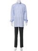 Salvatore Ferragamo Striped Long Sleeve Shirt