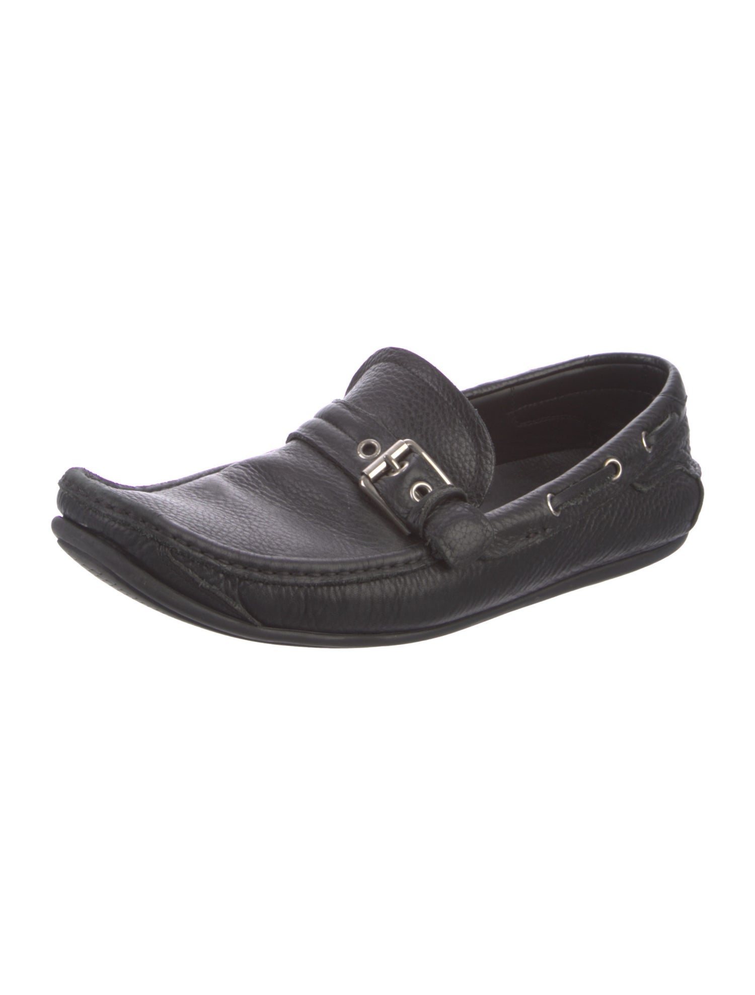 Salvatore Ferragamo Leather Moccasins