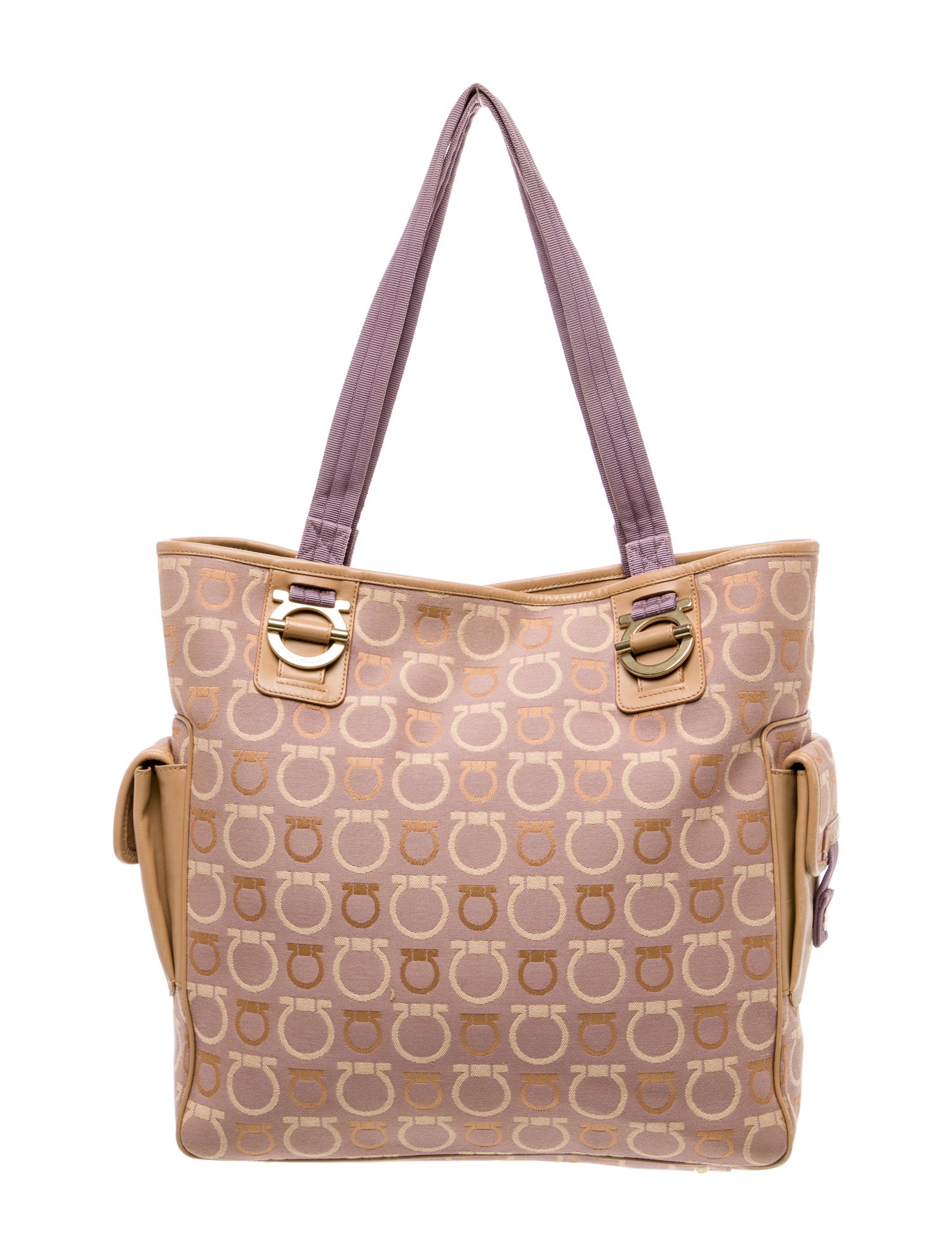 Salvatore Ferragamo Canvas Tote