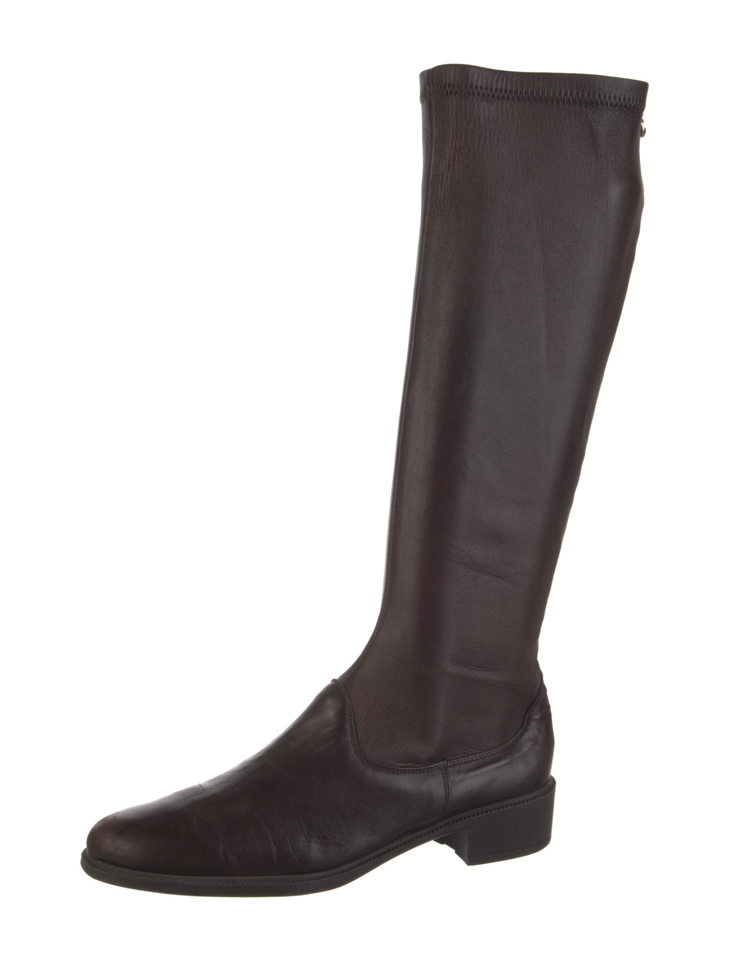Salvatore Ferragamo Leather Riding Boots