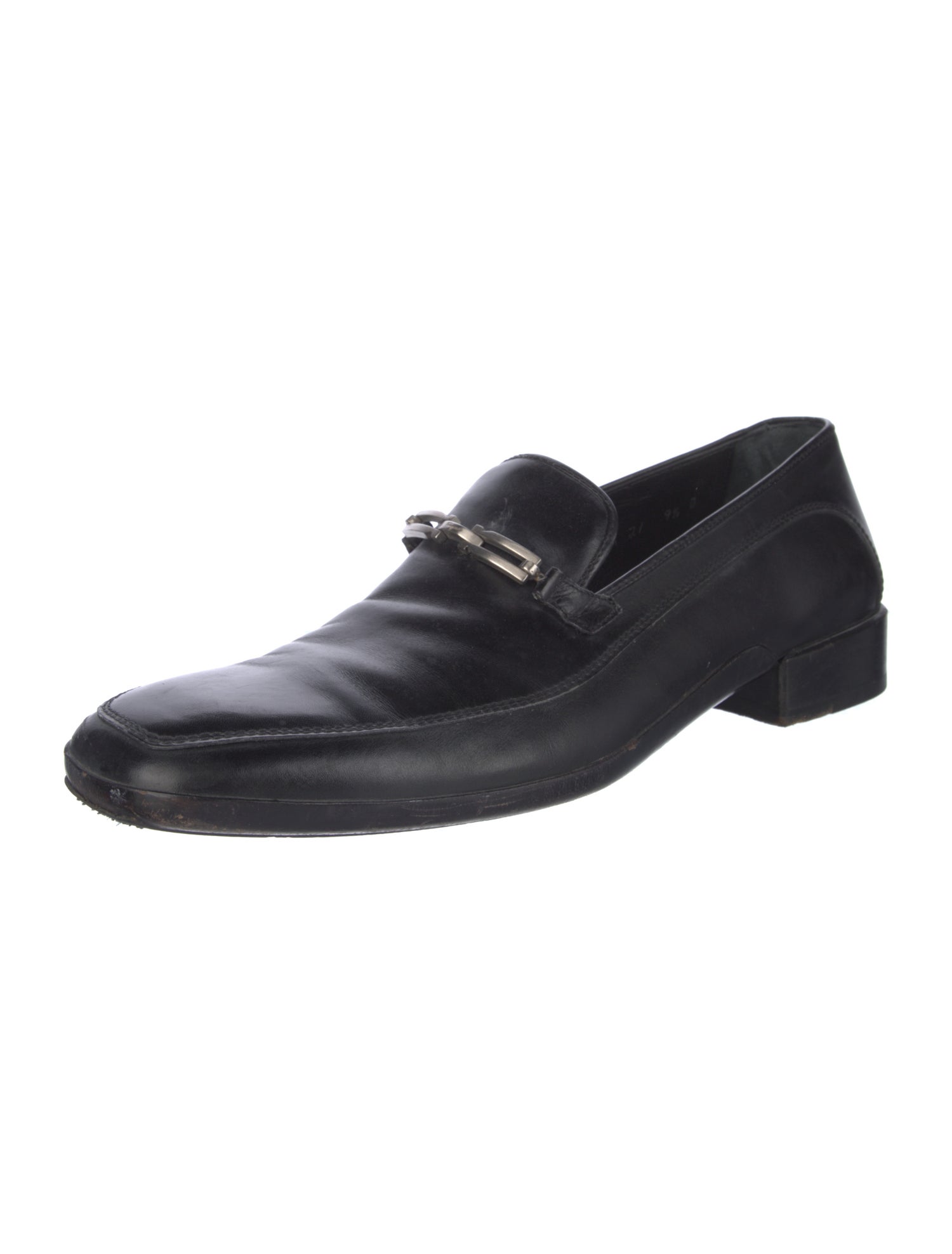 Salvatore Ferragamo Leather Dress Loafers